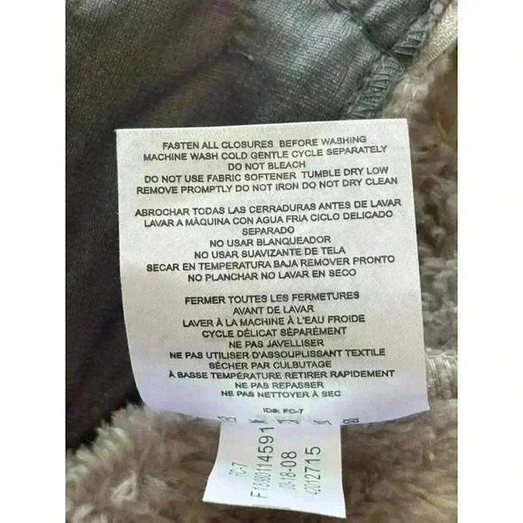 Free Country Women's Sierra Butter Pile Fleece Jacket size small Dusty Purple - Picture 4 of 7
